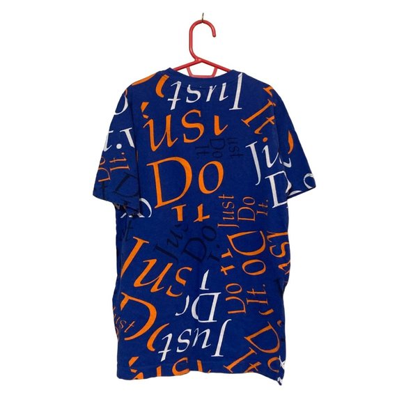 The Nike Tee Blue Orange Just Do It Graphic Tee Size XL - Picture 4 of 4